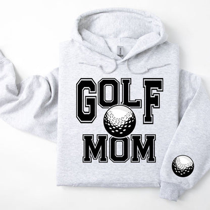 Golf Personalized Hoodie Sweatshirt for Mom, Dad or Family Supporters