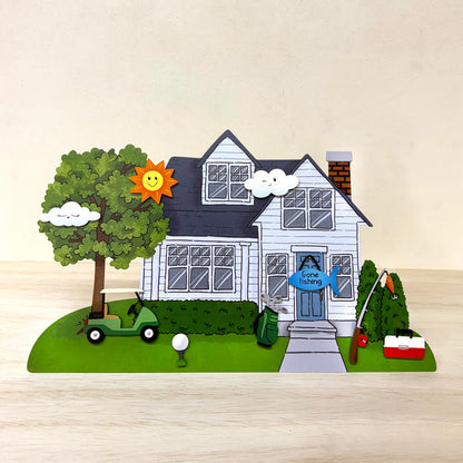 Golfing Magnets S/3