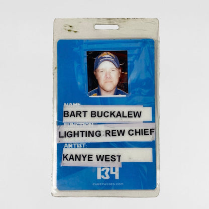 Graduation 2008 Glow In The Dark Backstage Concert Pass