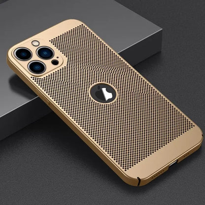 iphone case with metal mesh