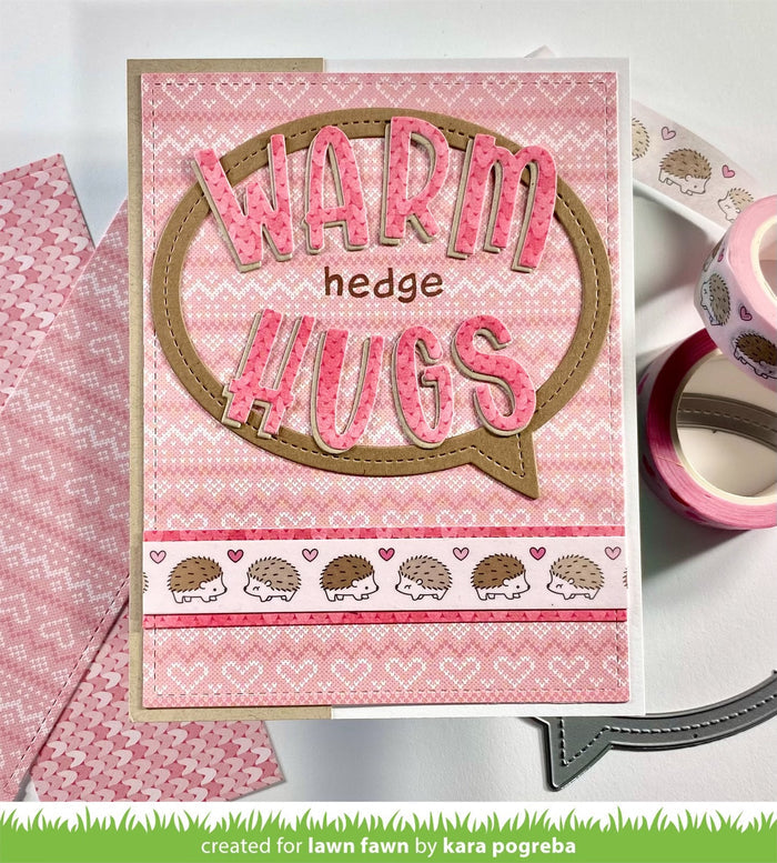 hedgehugs washi tape