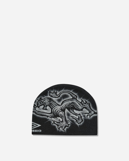 Umbro Heraldic Beanie Black Hats Beanies UBMW285YA31 BLK0001