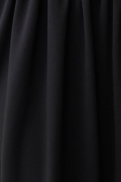 Hester Scuba Midi Dress - Black