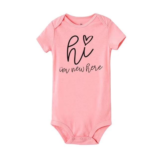 HI I'M NEW HERE Onesie