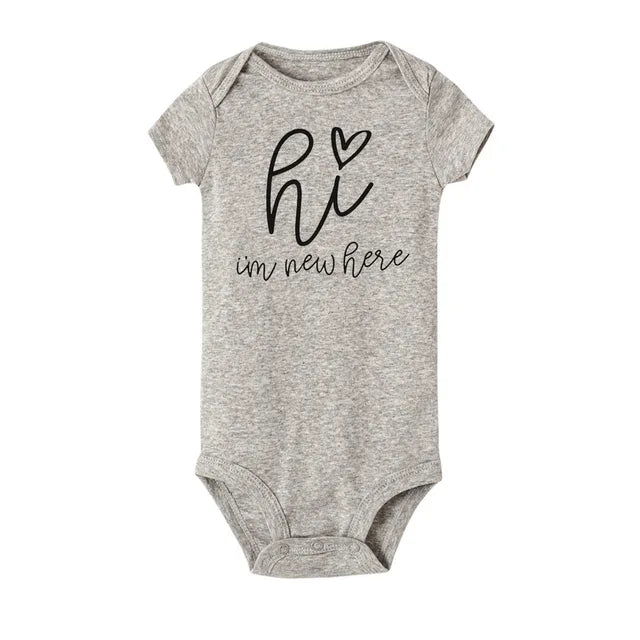 HI I'M NEW HERE Onesie
