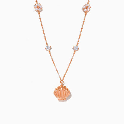 Hidden Pearl Shell Necklace