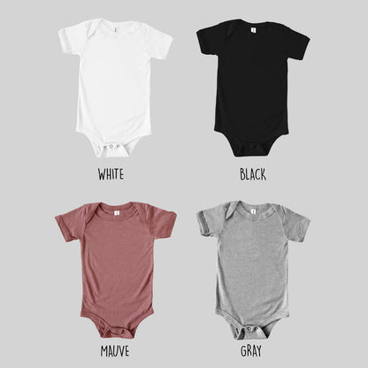 6-12M Bodysuit / Mauve