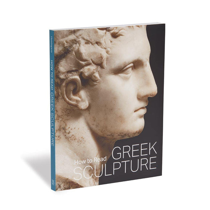 Book titled 'How to Read Greek Sculpture' with a classical sculpture on the cover
