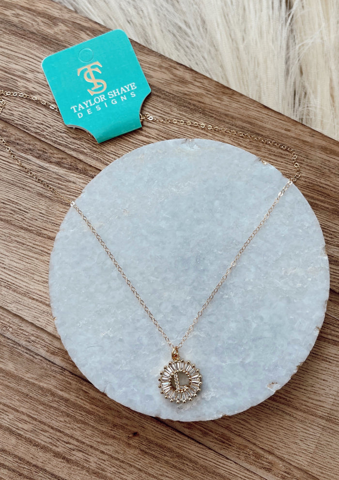 Initial Gold Filled Necklace
