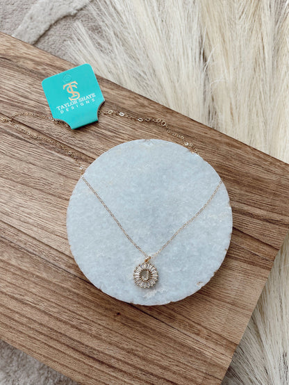 Initial Gold Filled Necklace