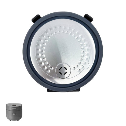 Replacement inner lid for Cuckoo rice cookers, shown with a compatible rice cooker unit. (Z0140-0024C0)