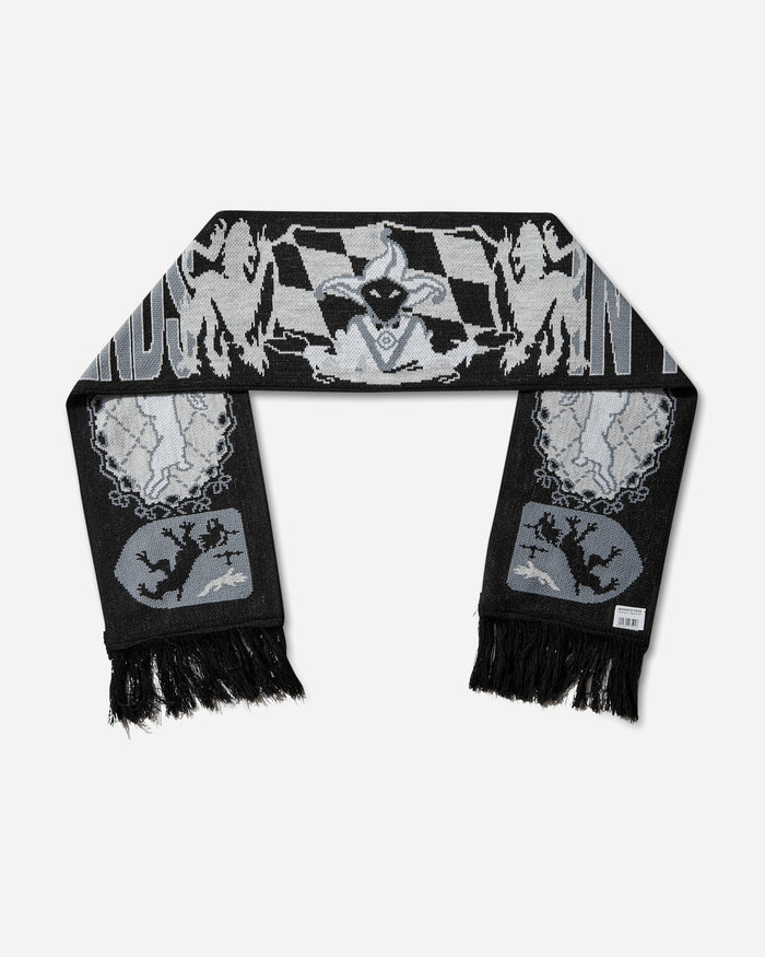 Umbro It All Ends In Tears Scarf Black Grey Gloves and Scarves Scarves and Warmneck UBMW2101YA35 BLK0028