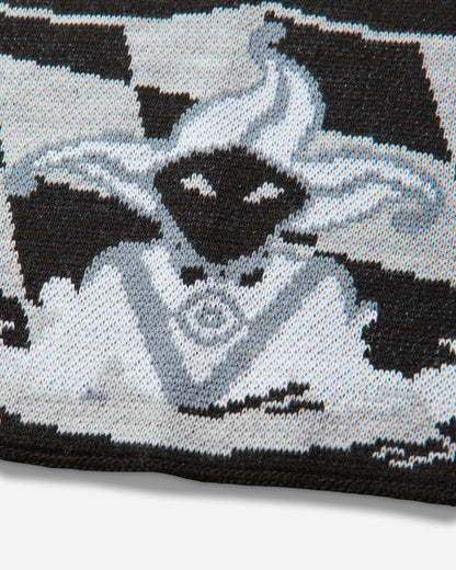 Umbro It All Ends In Tears Scarf Black Grey Gloves and Scarves Scarves and Warmneck UBMW2101YA35 BLK0028