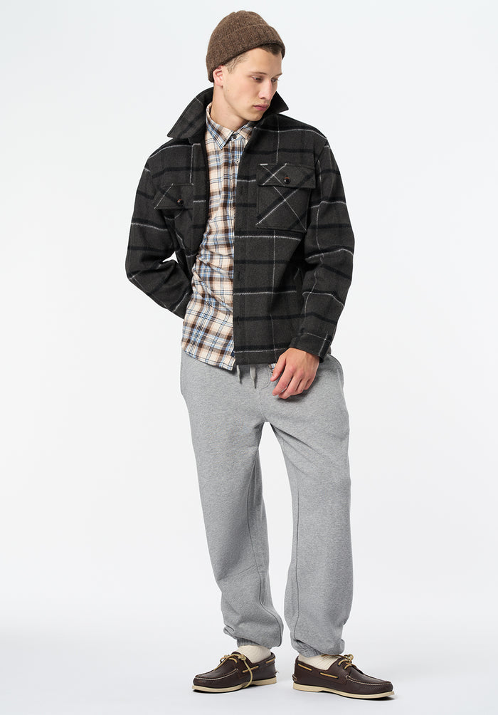 Buffalo Men Jackets Black Woven Casual Jackets Regular Fit Side Pockets