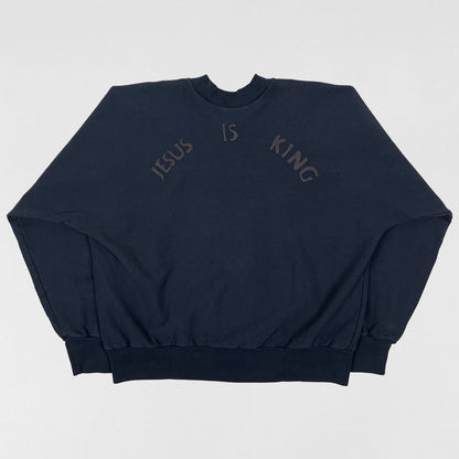 Jesus Is King 2019 OG NY Crewneck In Navy