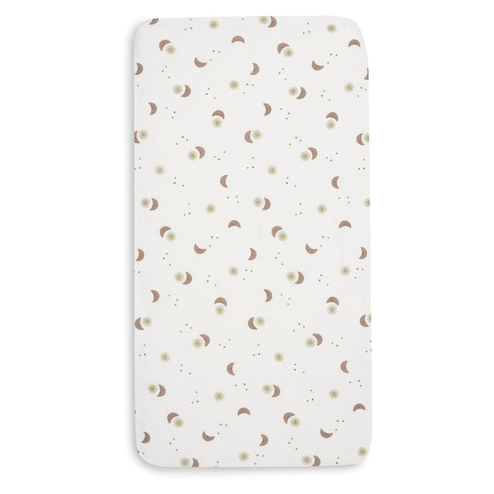 Jollein - Fitted Sheet Jersey 70/75x140/150cm - Over the Moon