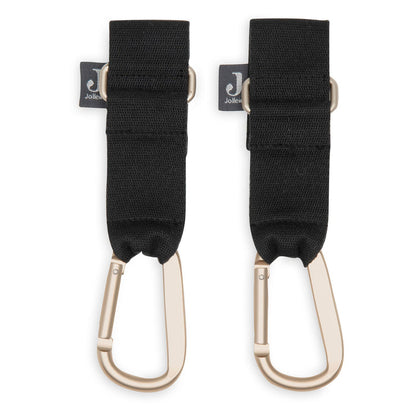 Jollein - Stroller Hooks - Black - Mabel & Fox