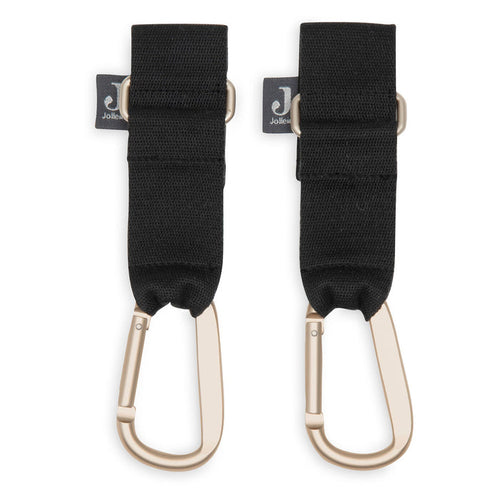 Jollein - Stroller Hooks - Black - Mabel & Fox