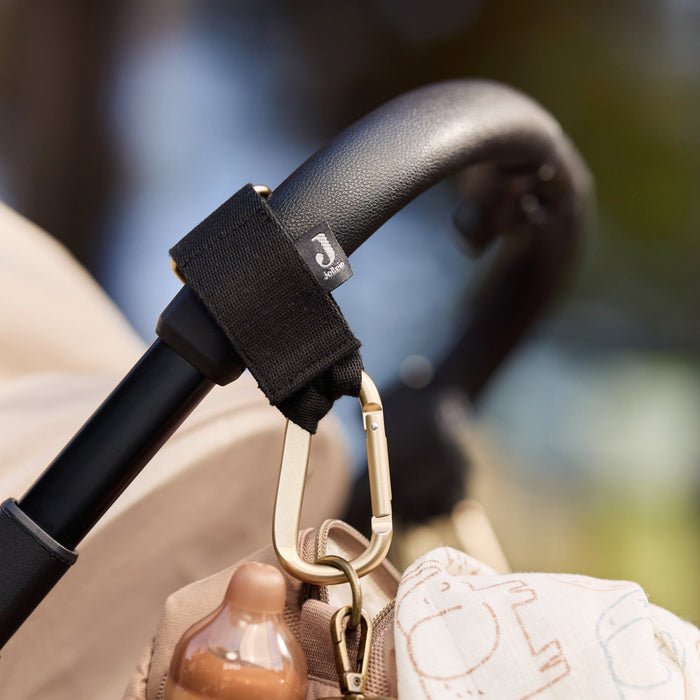 Jollein - Stroller Hooks - Black - Mabel & Fox