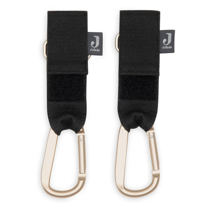 Jollein - Stroller Hooks - Black - Mabel & Fox