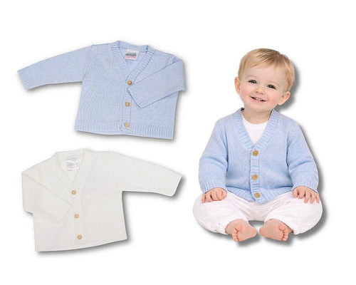 Knitted Baby Boys Cardigan - (PK6) (9-24m) BW-10-1002_24