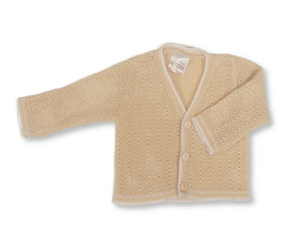 Knitted Baby Boys Cardigan - (PK6) (9-24m) BW-10-1005_24