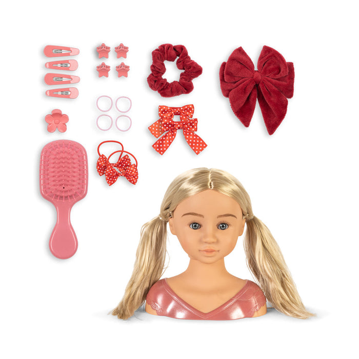 Konges Slojd – Hair Styling Doll - Violet Hair Salon