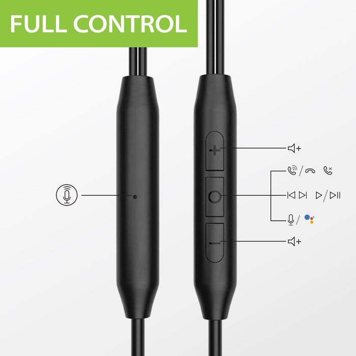 L171 Wired Lightning Earbuds for Sports & Running  with Microphone & in-Line Volume Control, Compatible with Older iPhone 5- 14 Models