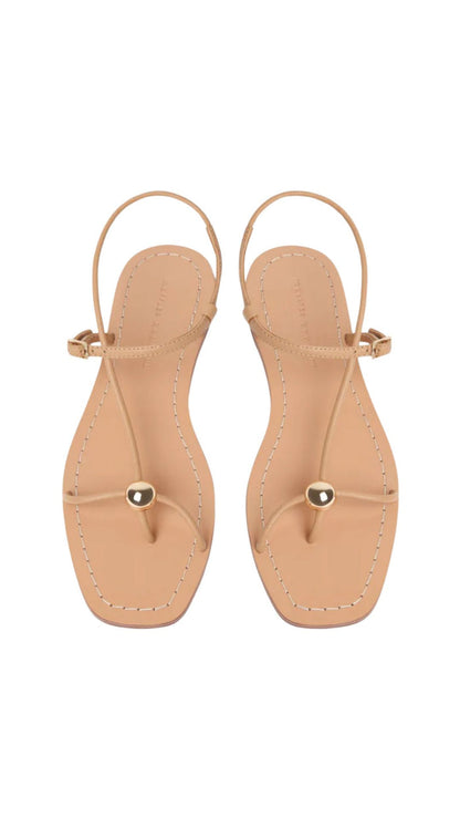 Lara Strappy Flat Sandal-Shoes-Uniquities