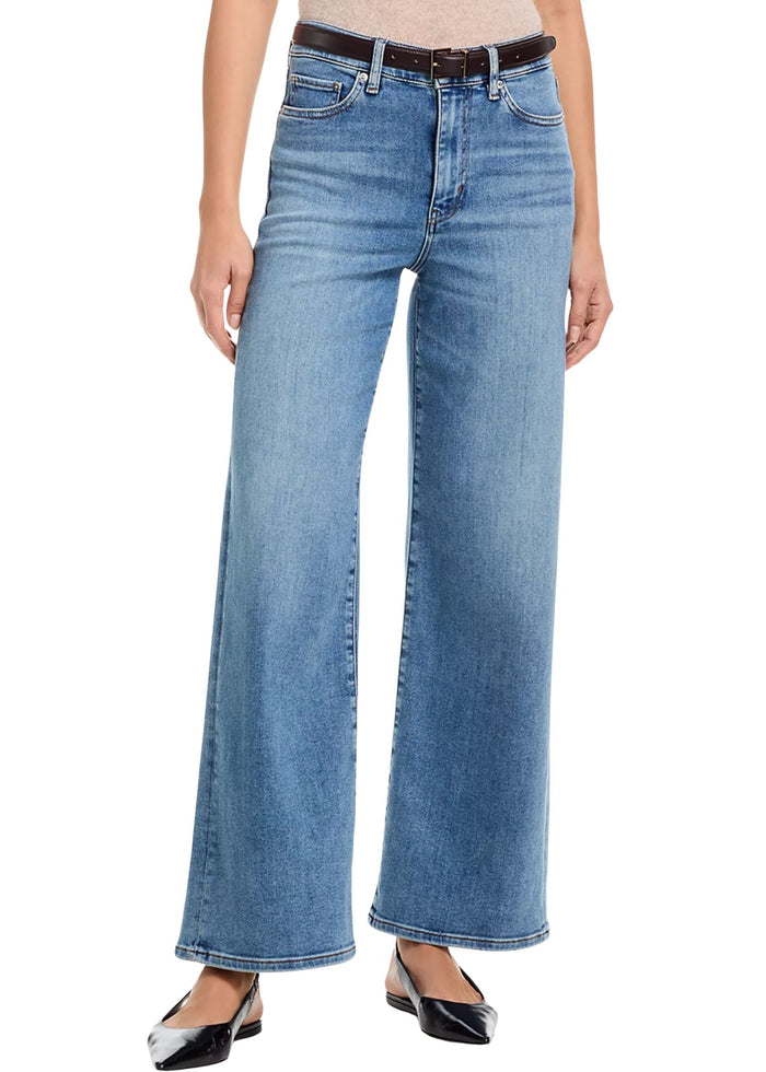Le Slim Palazzo Jeans-Denim-Uniquities