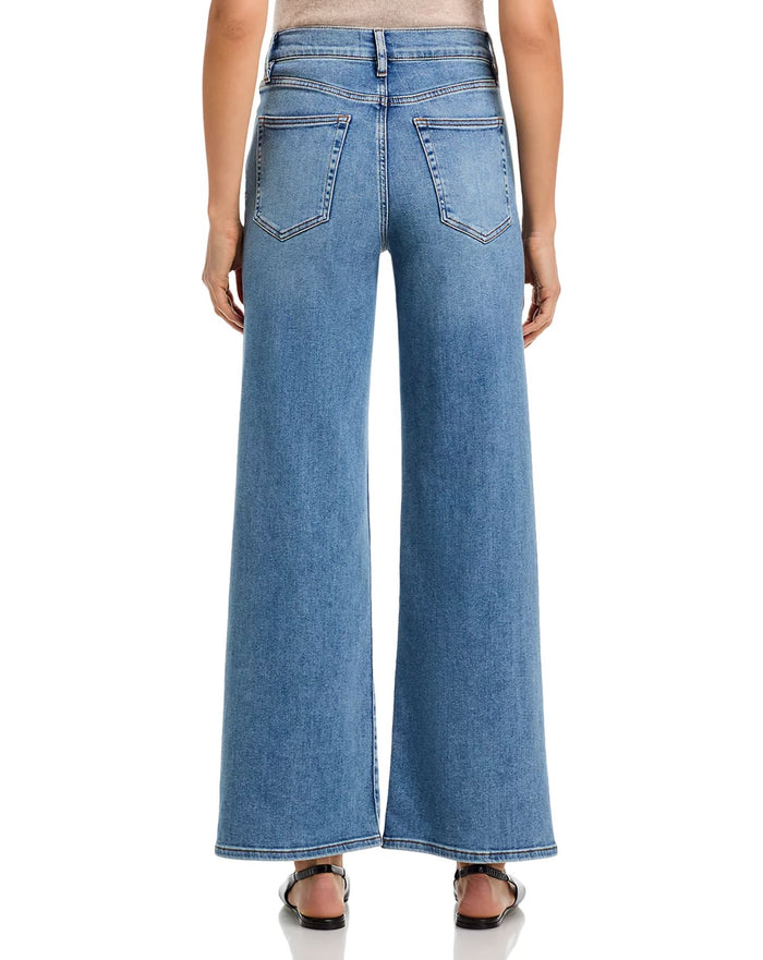 Le Slim Palazzo Jeans-Denim-Uniquities