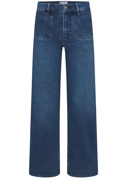 Le Slim Palazzo Modernist Pocket Jeans-Denim-Uniquities