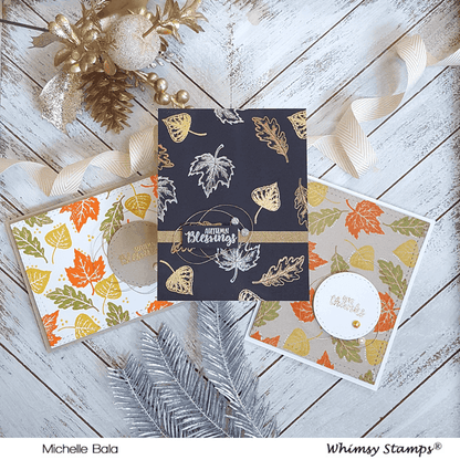 Leaf Layers Clear Stamps - Whimsy Stamps