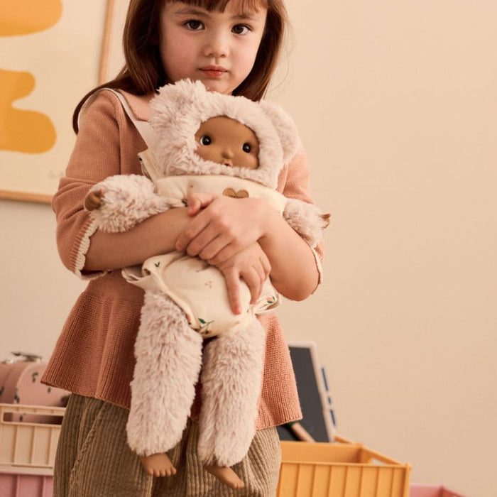Liewood - Eleanor Doll Carrier - Mini Me Peach Seashell