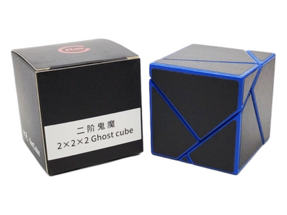 LimCube 2x2 Ghost Cube - Blue (Black)