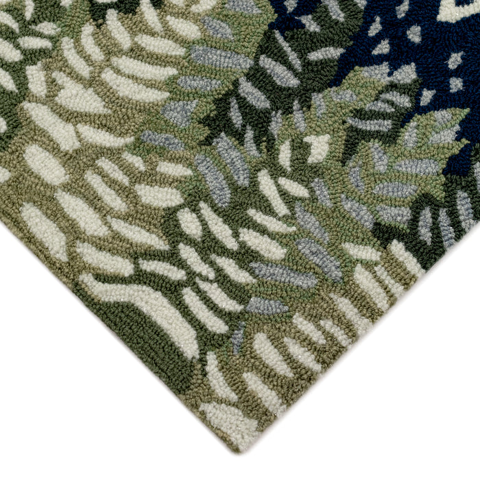 Liora Manne Frontporch Let It Snow Indoor Outdoor Area Rug Midnight