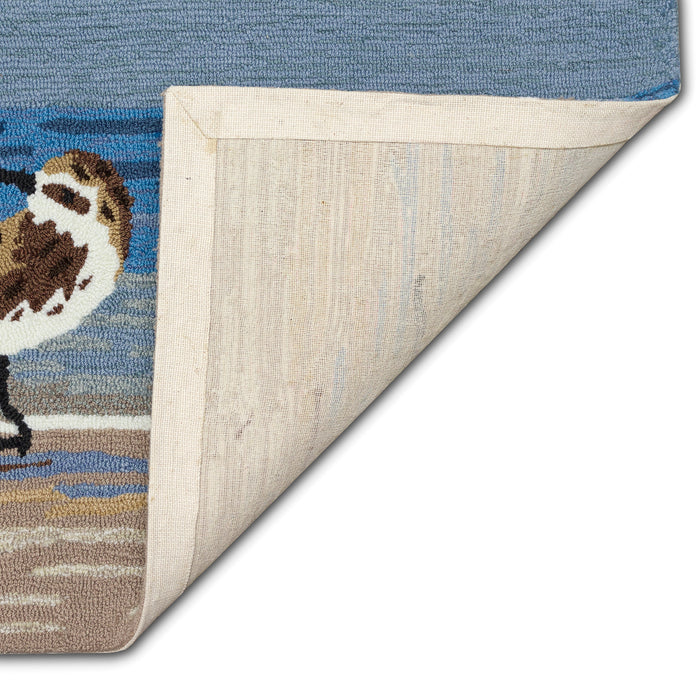 Liora Manne Frontporch Sandpipers Indoor Outdoor Rug Lake