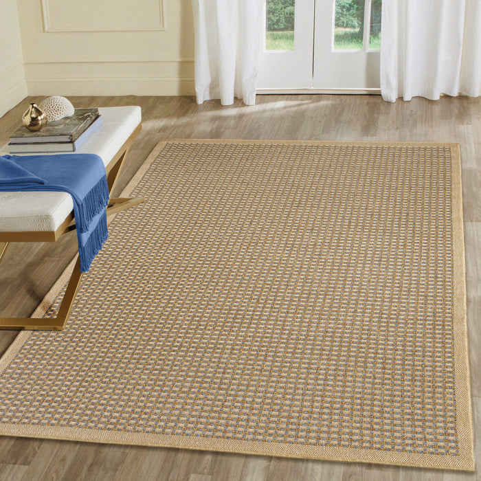 Liora Manne Monterey Basket Indoor Outdoor Area Rug Blue