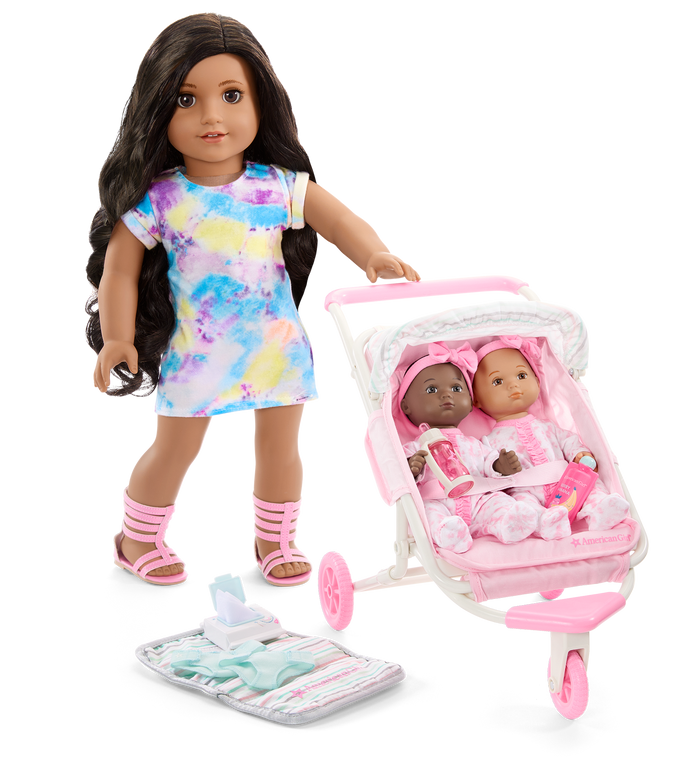 Little Bitty Baby™ Double Stroller Set for 7.75-inch Dolls