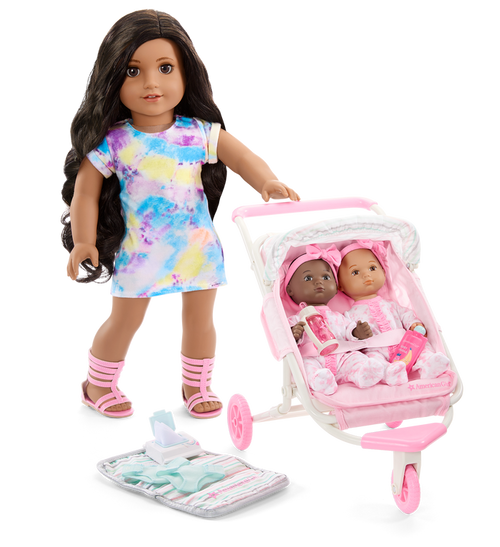 Little Bitty Baby™ Double Stroller Set for 7.75-inch Dolls