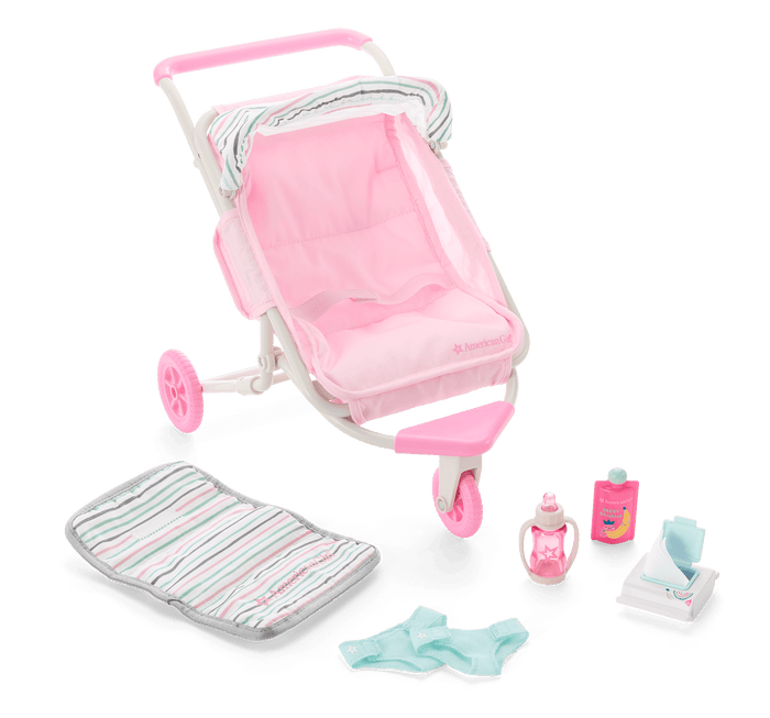 Little Bitty Baby™ Double Stroller Set for 7.75-inch Dolls