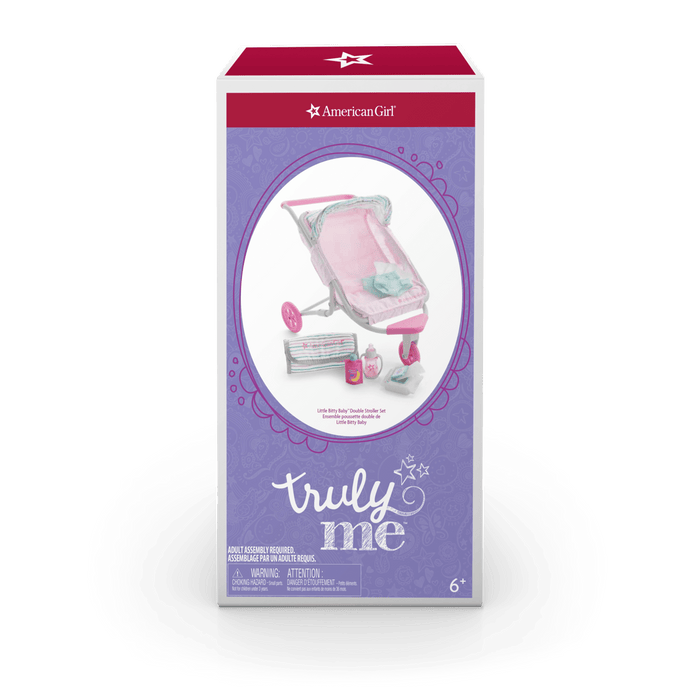 Little Bitty Baby™ Double Stroller Set for 7.75-inch Dolls