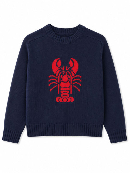 Lobster Sweater-Sweaters-Uniquities