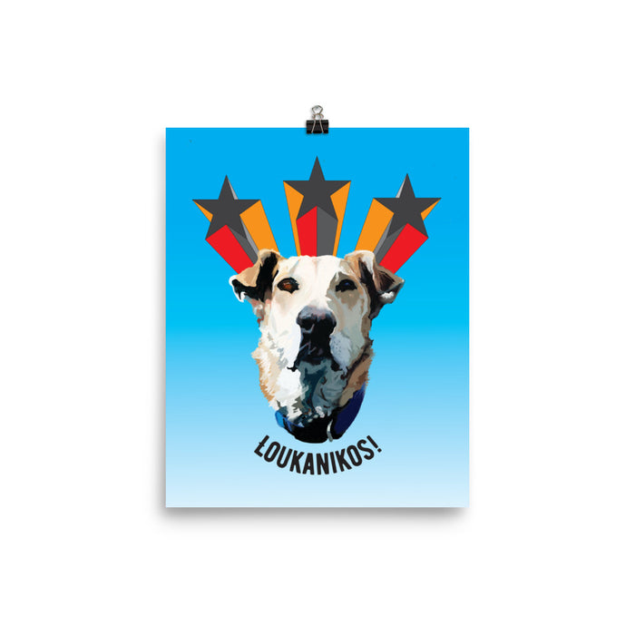 Loukanikos Poster