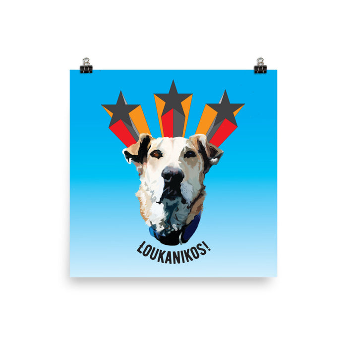 Loukanikos Poster