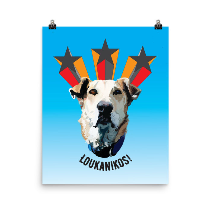 Loukanikos Poster