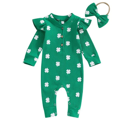LUCKY Ribbed Jumpsuit with Headband