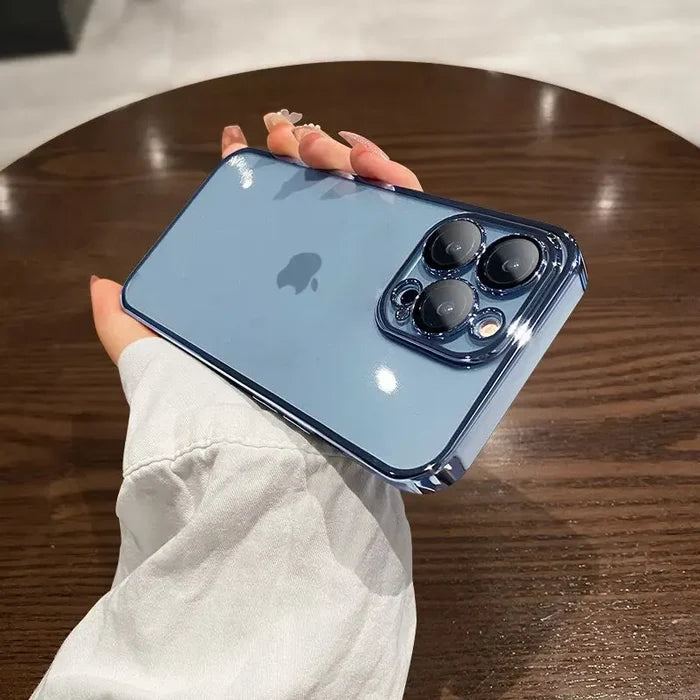a person holding a phone in their hand