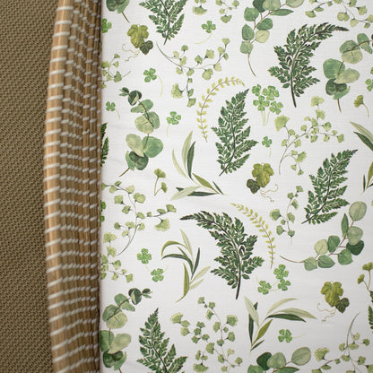 Mabel & Fox -  Basket Changing Mat - Evergreen - Mabel & Fox