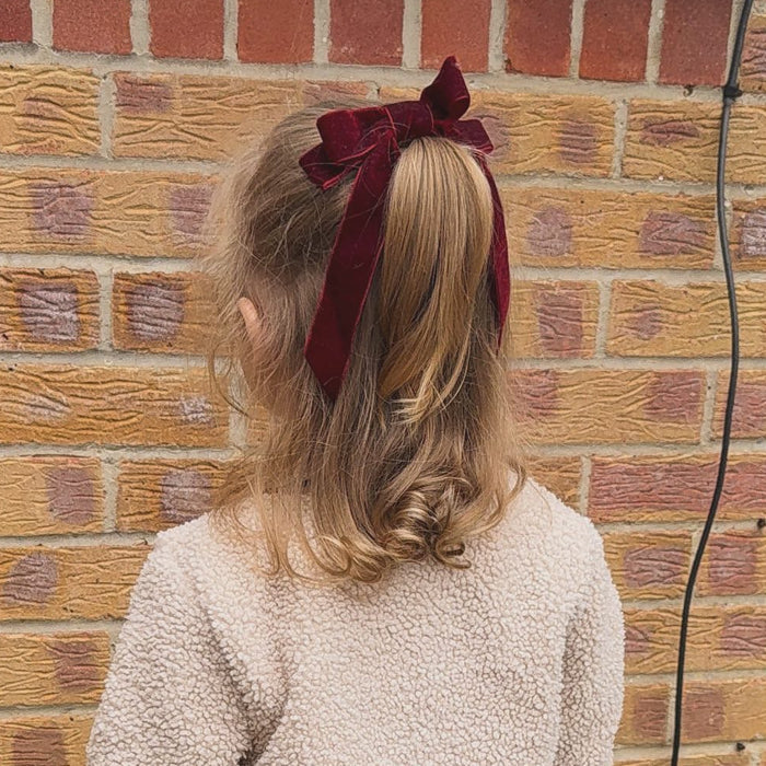 Mabel & Fox - Hair Bow Clips - Festive (2 Pack) - Mabel & Fox